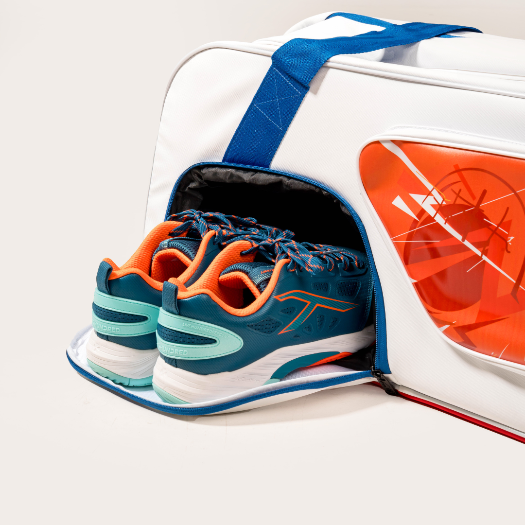 Hundred Racket Bag 6 in 1 - White