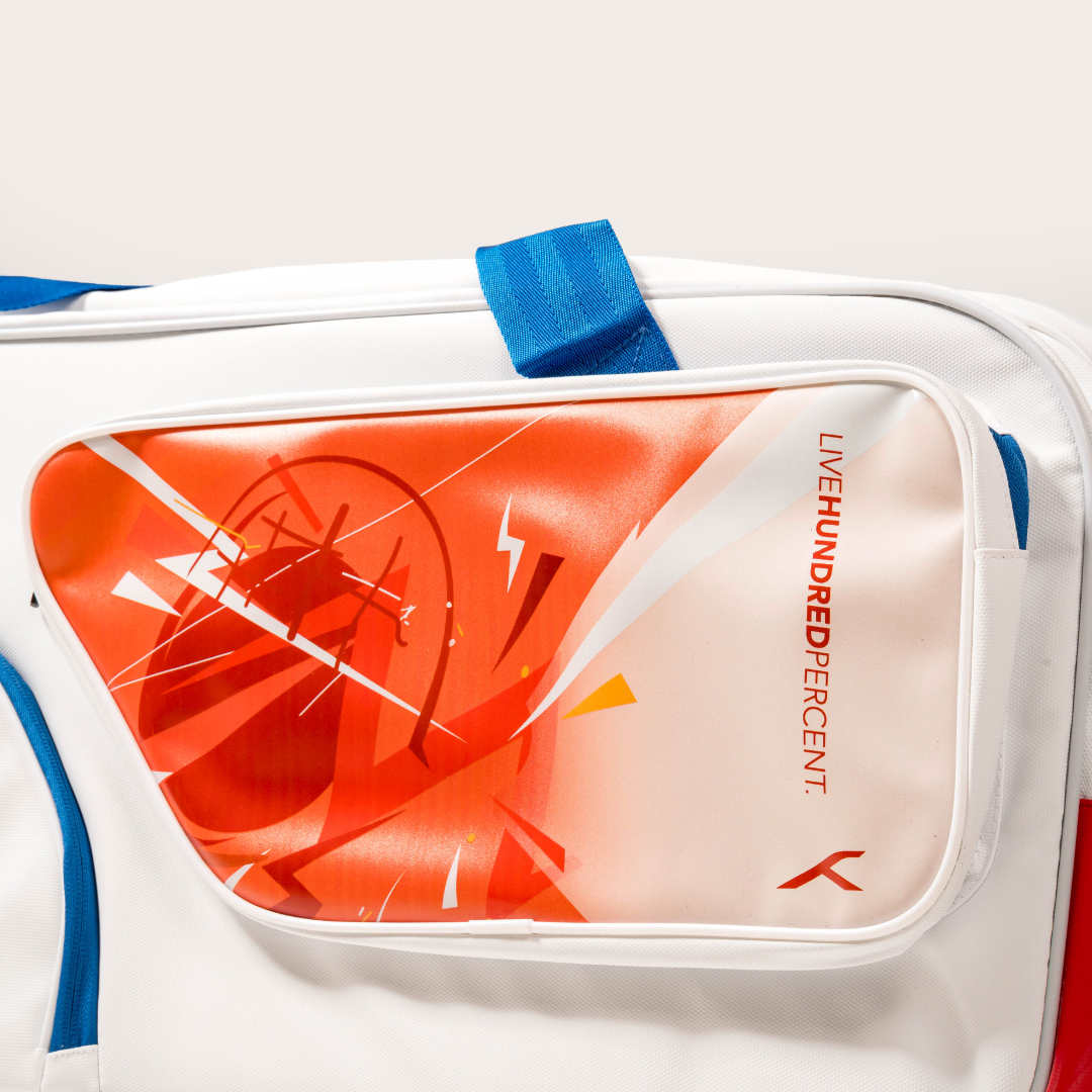 Hundred Racket Bag 6 in 1 - White