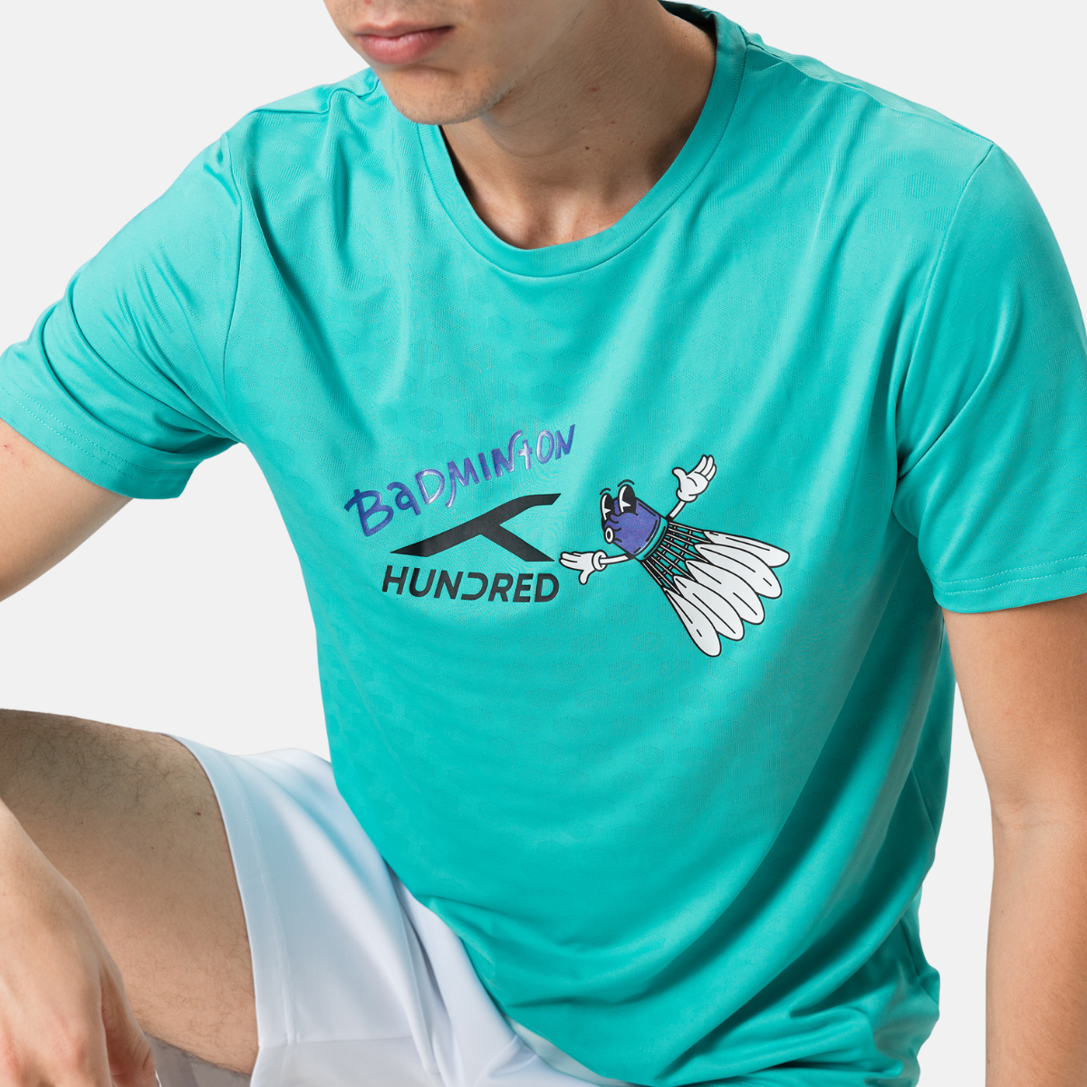 Hundred Badminton RN T-shirt - Blue