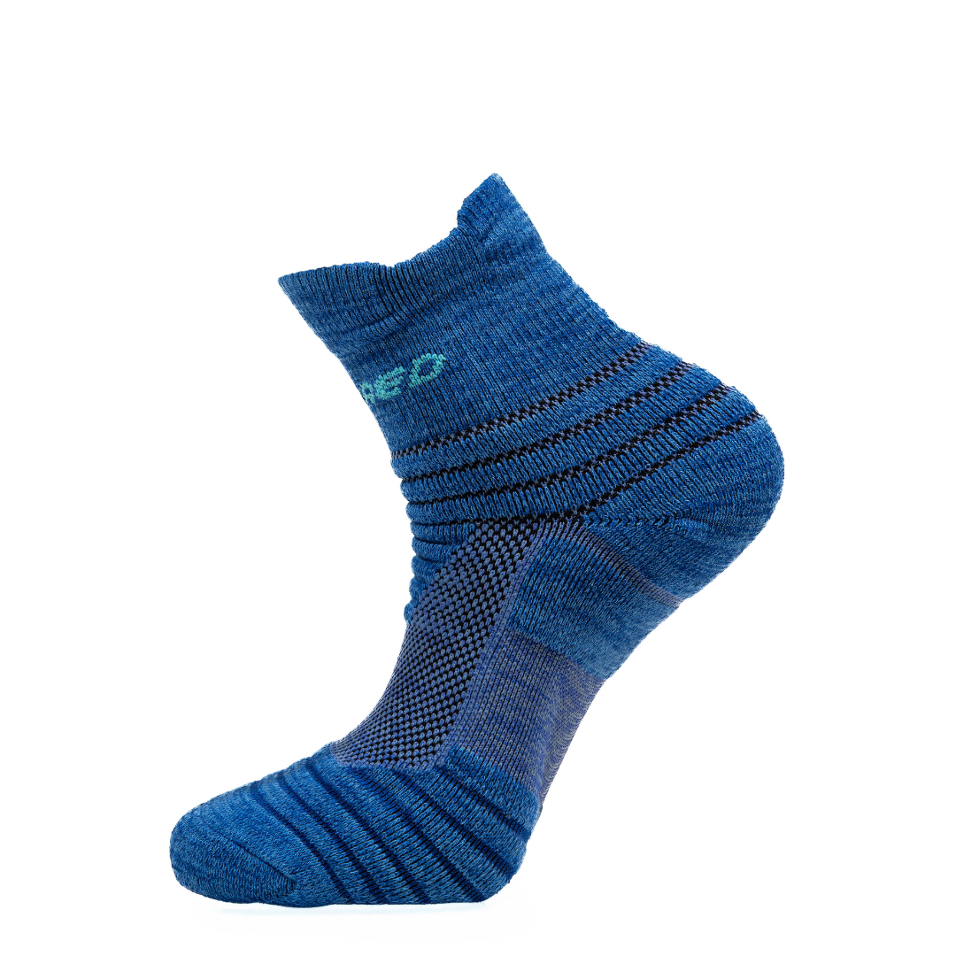Quarter Socks - Blue