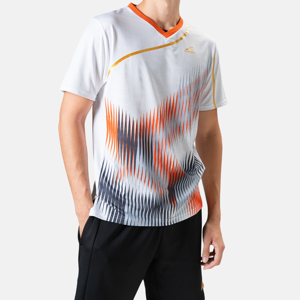 Hundred Line Men's VN T-shirt - White