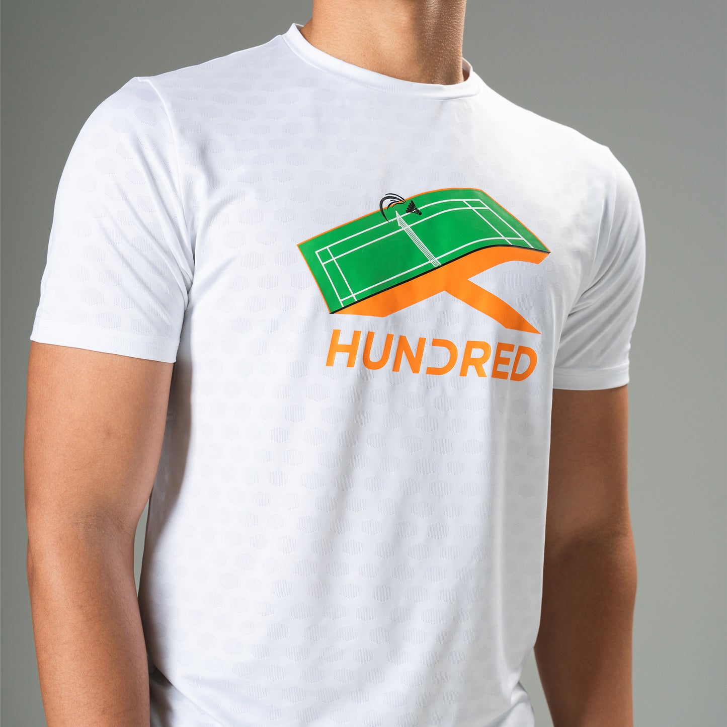 Hundred Court RN T-shirt - White