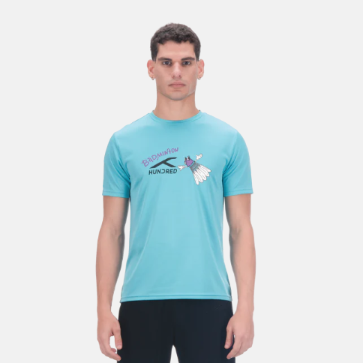 Hundred Badminton RN T-shirt - Blue