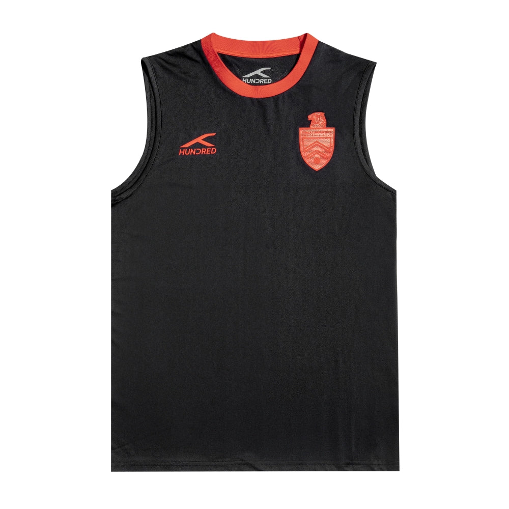 2024 KLCFC TRAINING JERSEY - SLEEVELESS (BLACK)
