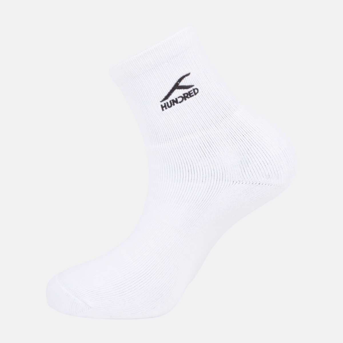Quarter Socks - White / Black