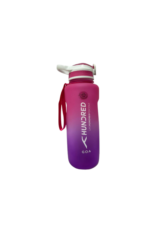 Hundred Water Bottle GOA - Pink/Purple (1500 ML)