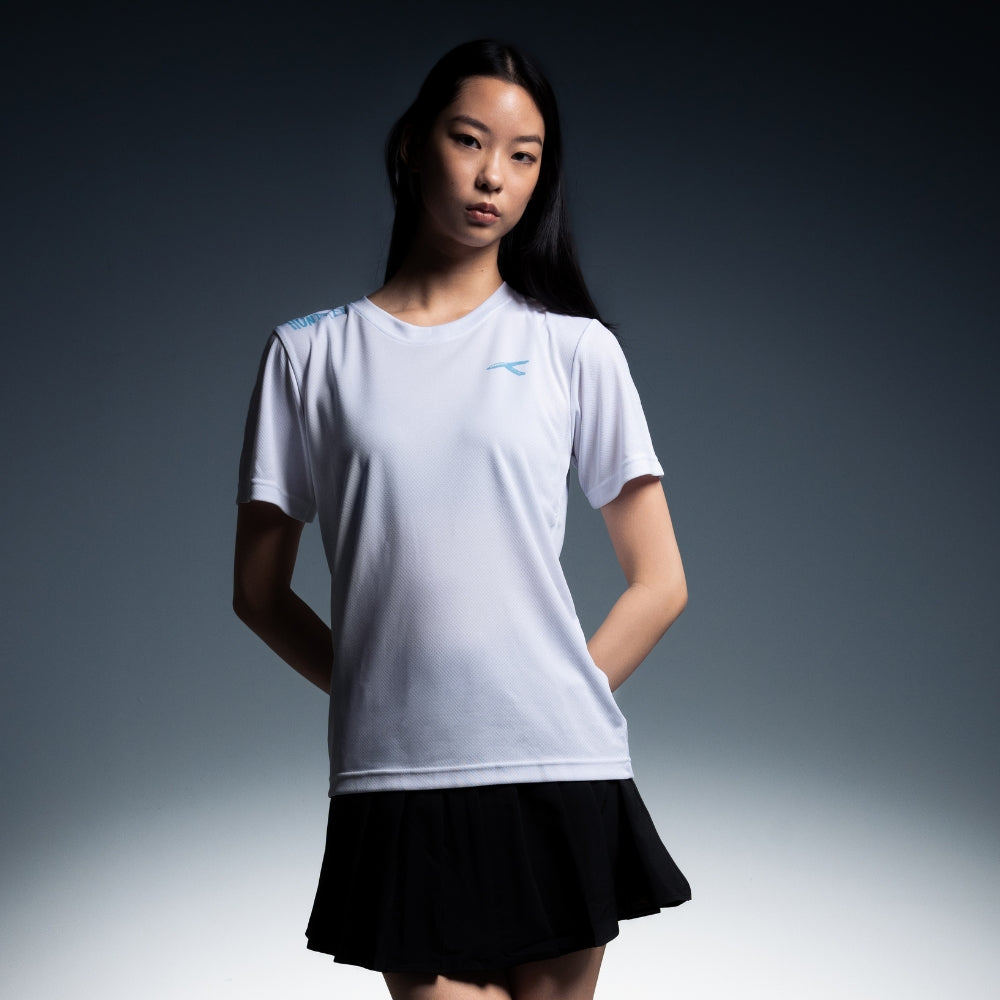 Hundred Classic Unisex Round Neck Tee - White