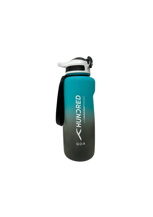 Hundred Water Bottle GOA - Green/Black (1500 ML)