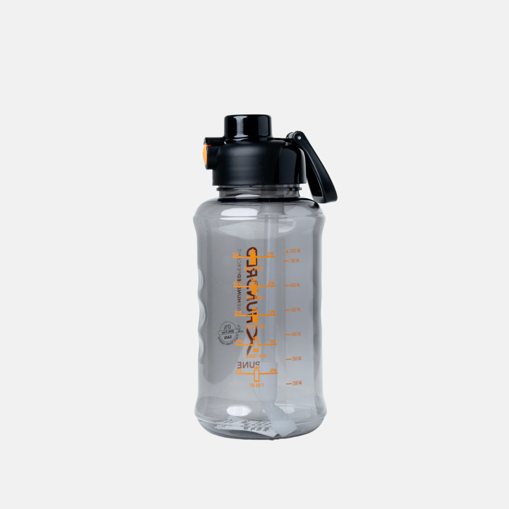 Hundred Water Bottle PUNE - Black (1000 ML)