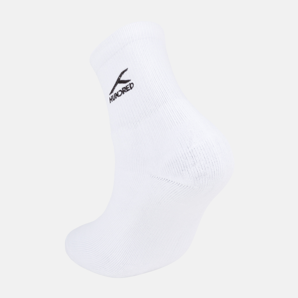 Quarter Socks - White / Black