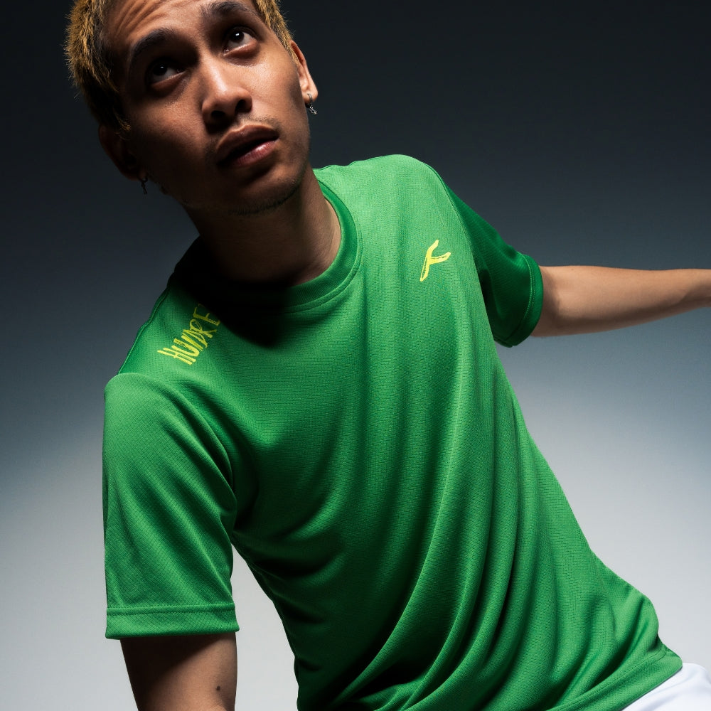 Hundred Classic Unisex Round Neck Tee - Green