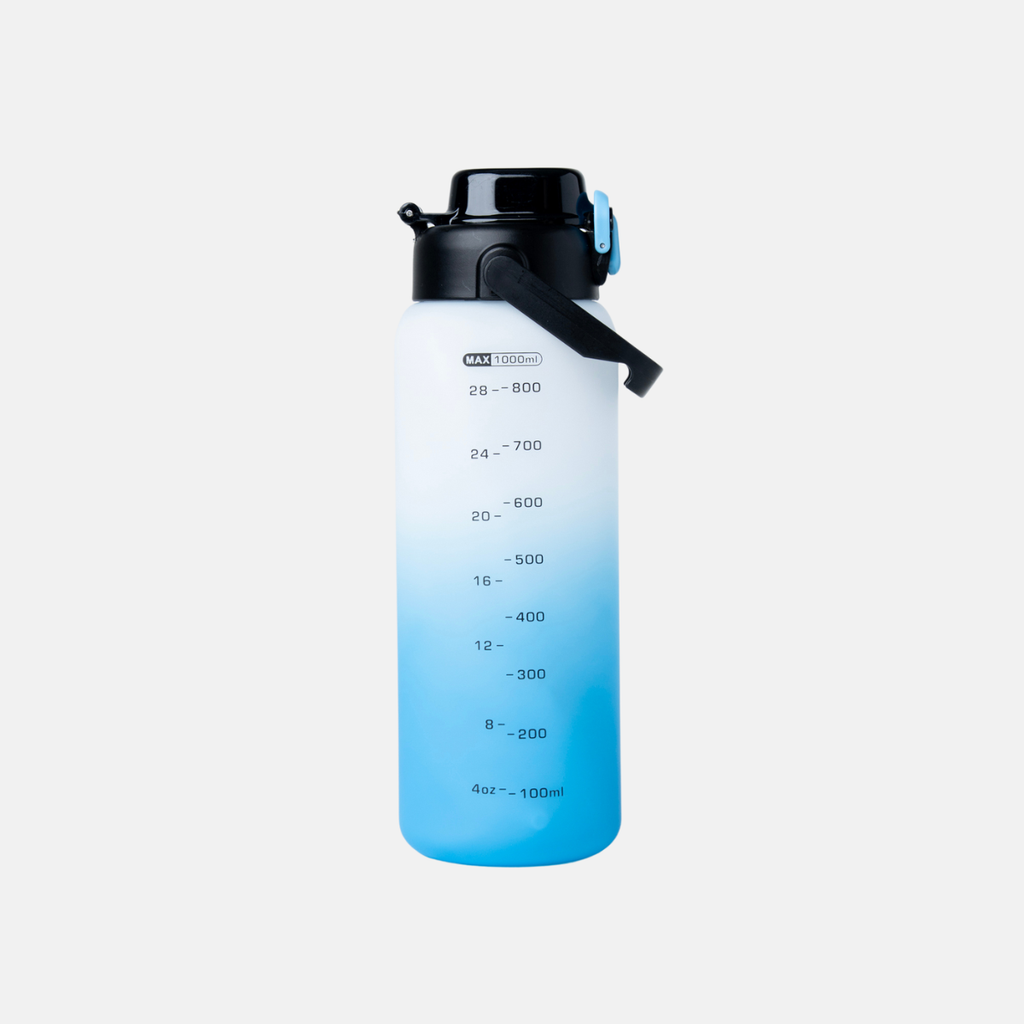 Hundred Water Bottle RACE - White/Blue (1000 ML)