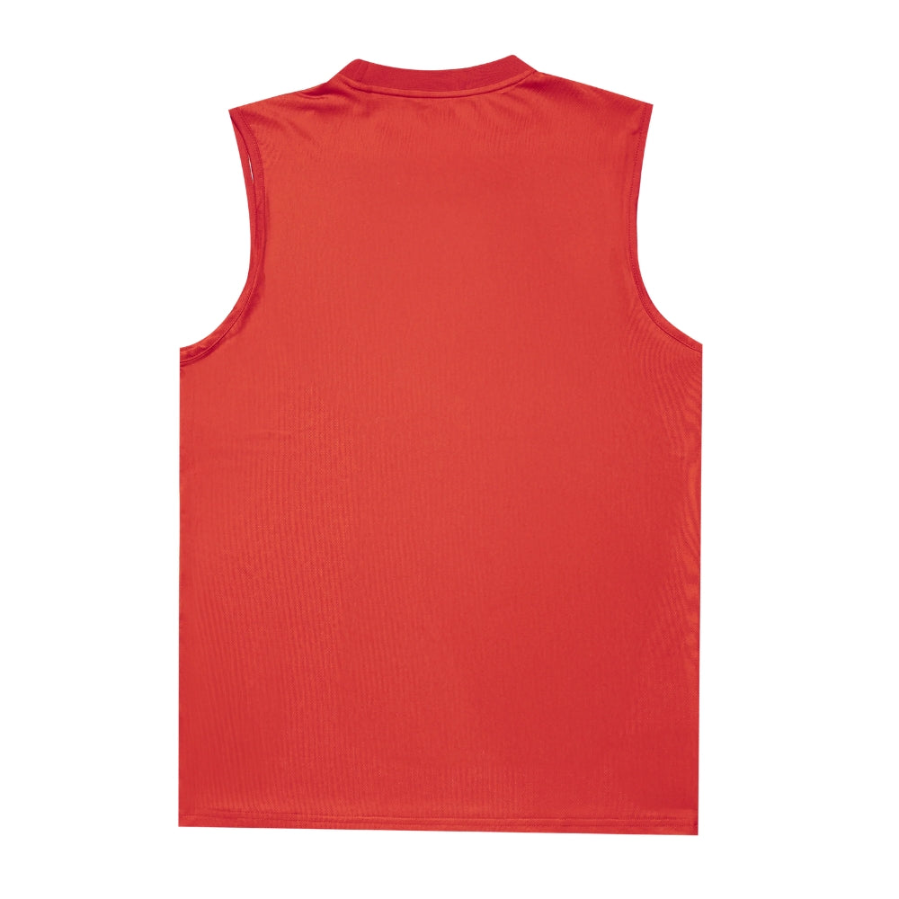 2024 KLCFC TRAINING JERSEY - SLEEVELESS (RED/WHITE)