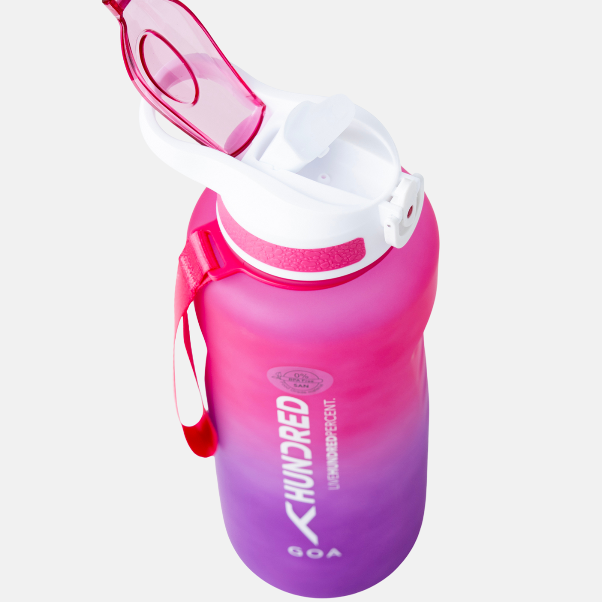 Hundred Water Bottle GOA - Pink/Purple (1500 ML)