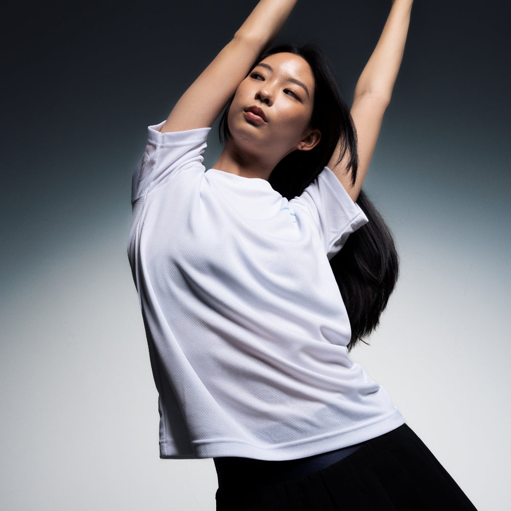 Hundred Classic Unisex Round Neck Tee - White