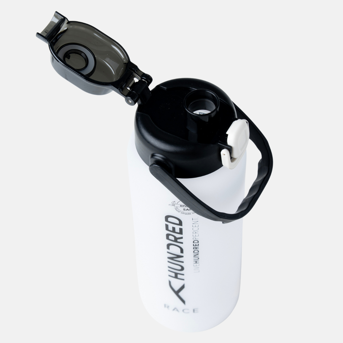 Hundred Water Bottle RACE - White (1000 ML)