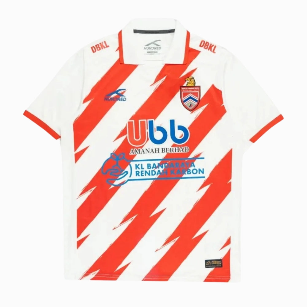 HUNDRED KLCFC 2024 HOME JERSEY (RED/WHITE) - UBB Version