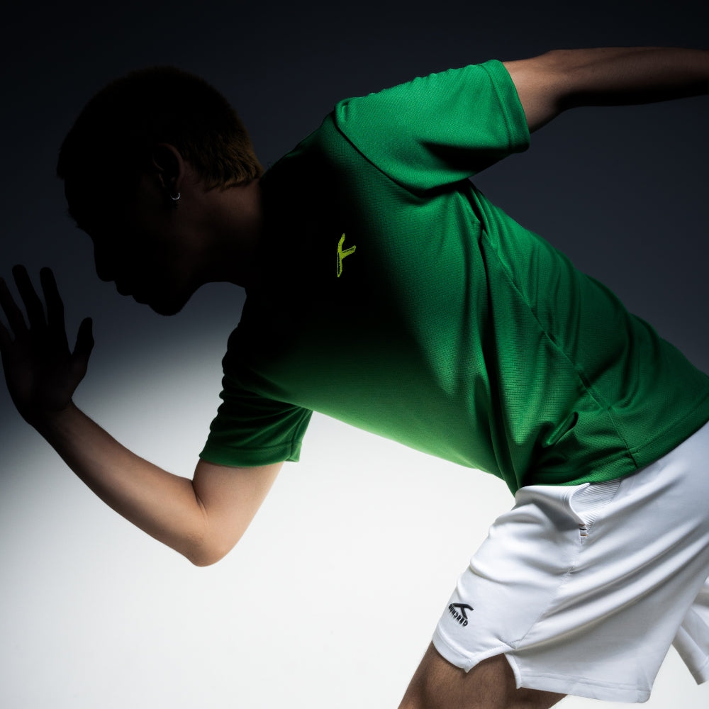 Hundred Classic Unisex Round Neck Tee - Green