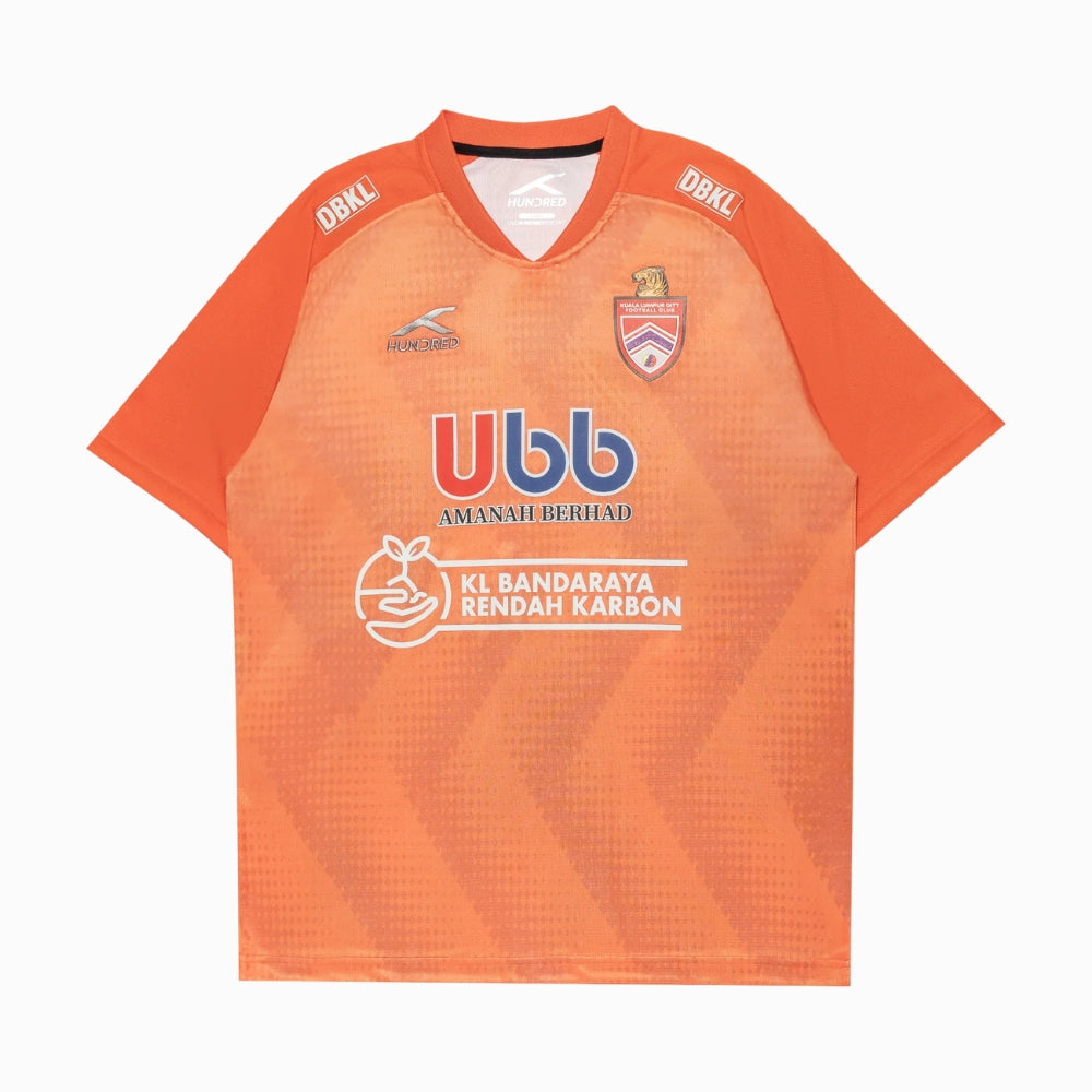 HUNDRED KLCFC FA CUP 2023 GOALKEEPER AWAY JERSEY (ORANGE)
