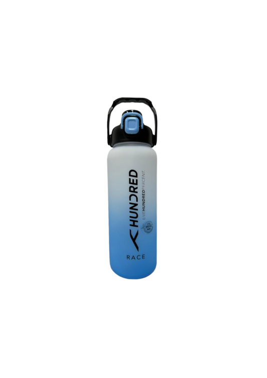 Hundred Water Bottle RACE - White/Blue (1000 ML)