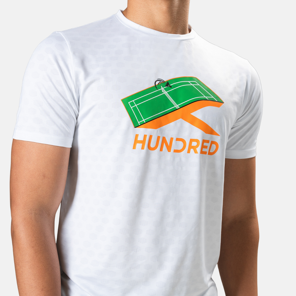 Hundred Court RN T-shirt - White