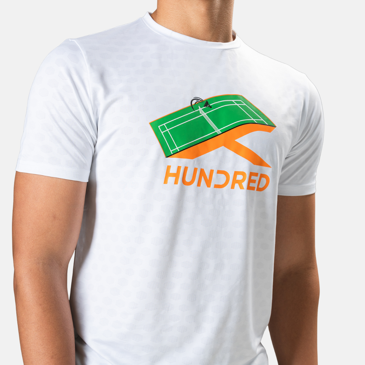 Hundred Court RN T-shirt - White