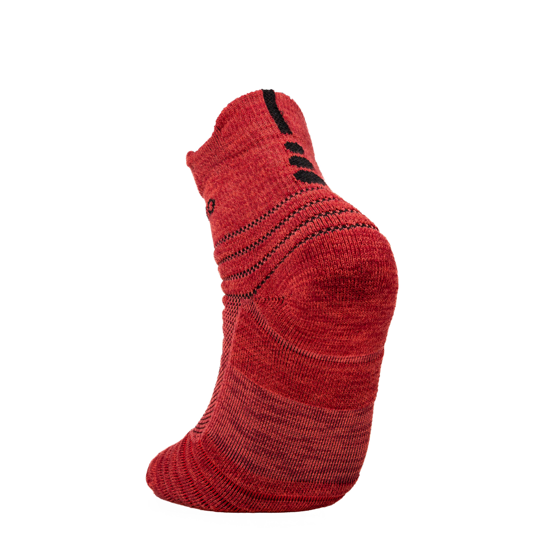 Quarter Socks - Red