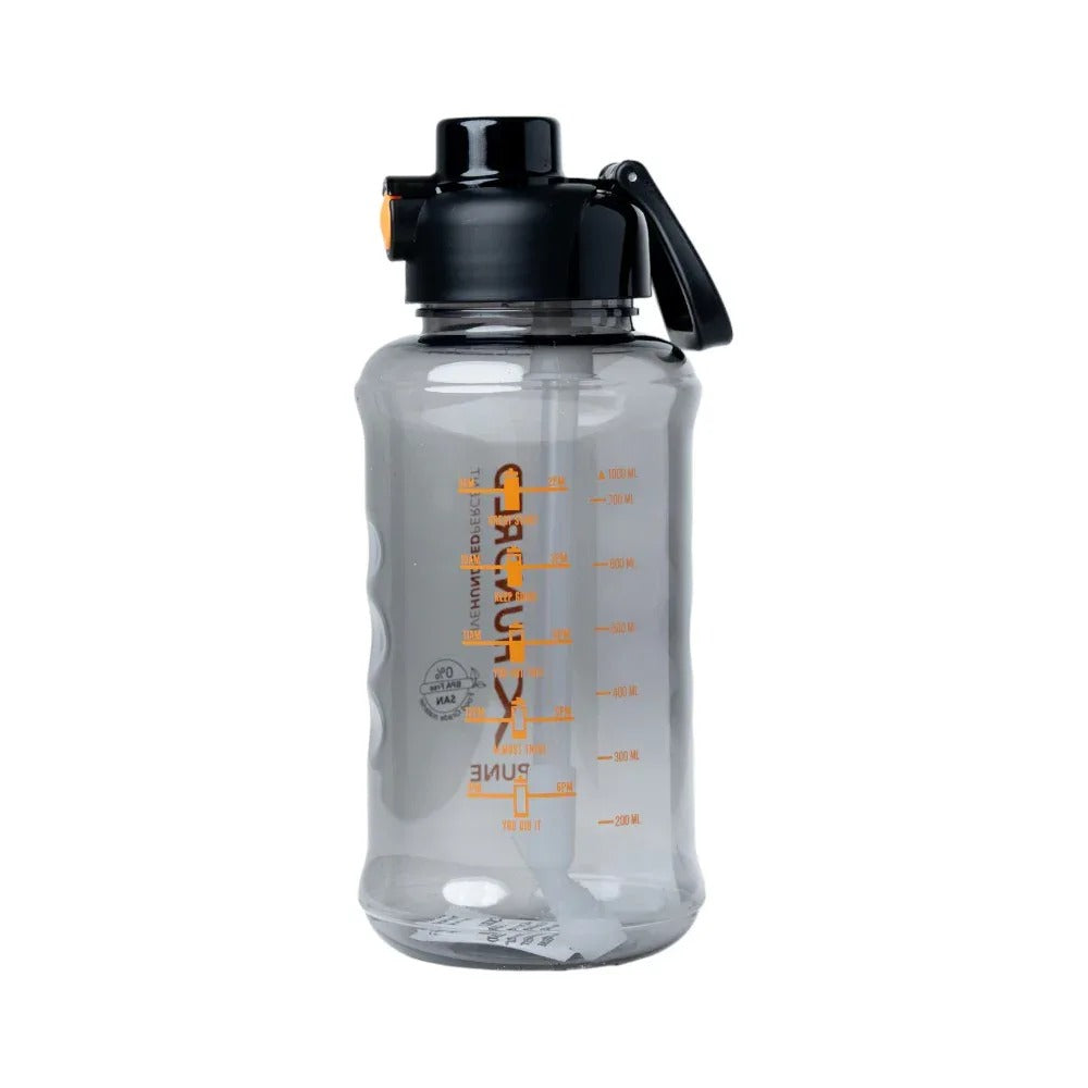 Hundred Water Bottle PUNE - Black (1000 ML)
