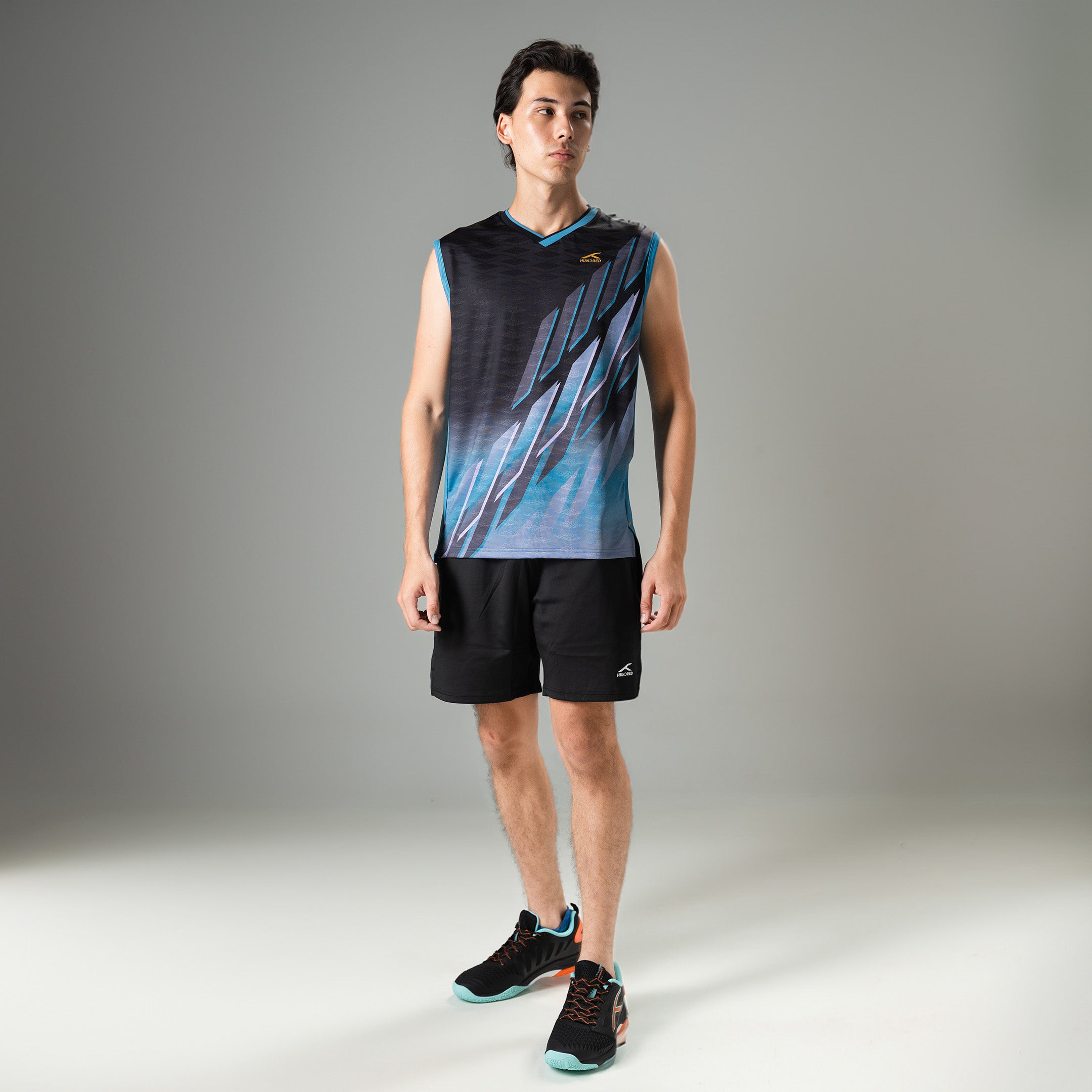 Hundred Sleeveless T-shirt - Emerald Green