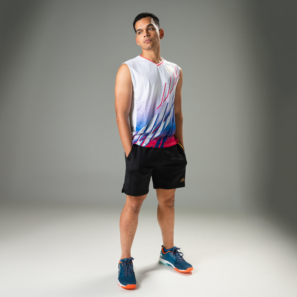 Hundred Sleeveless T-shirt - White