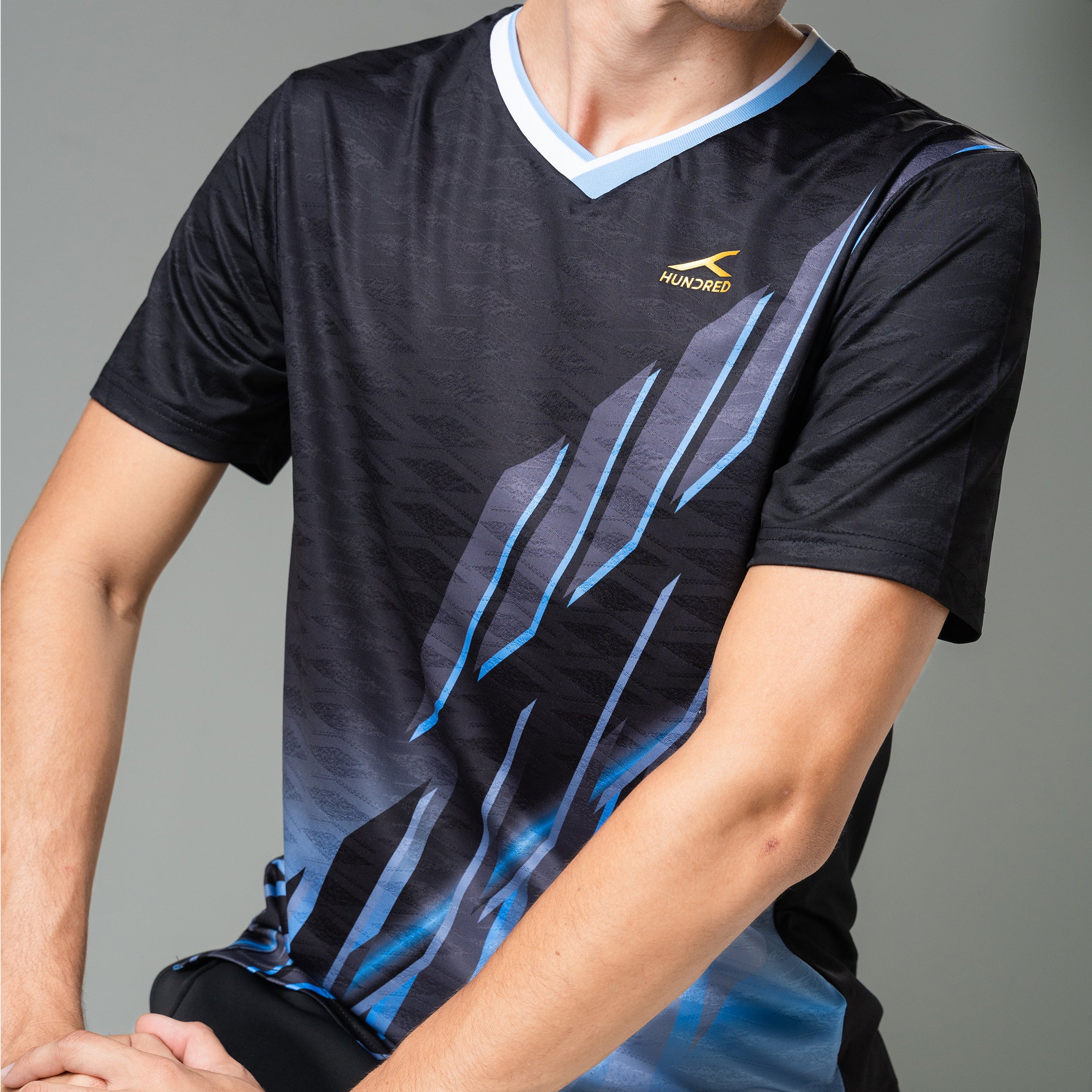 Hundred Men's VN T-shirt - Black