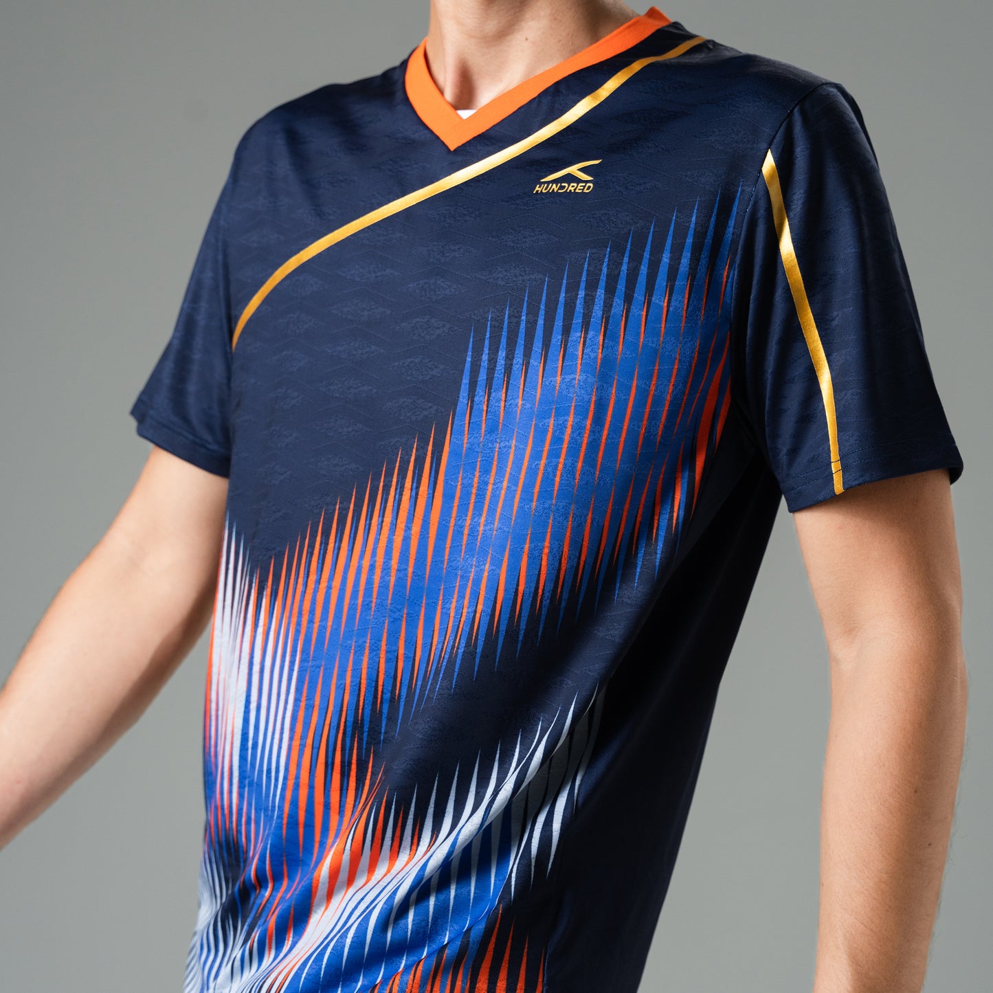Hundred Line Men's VN T-shirt - Navy