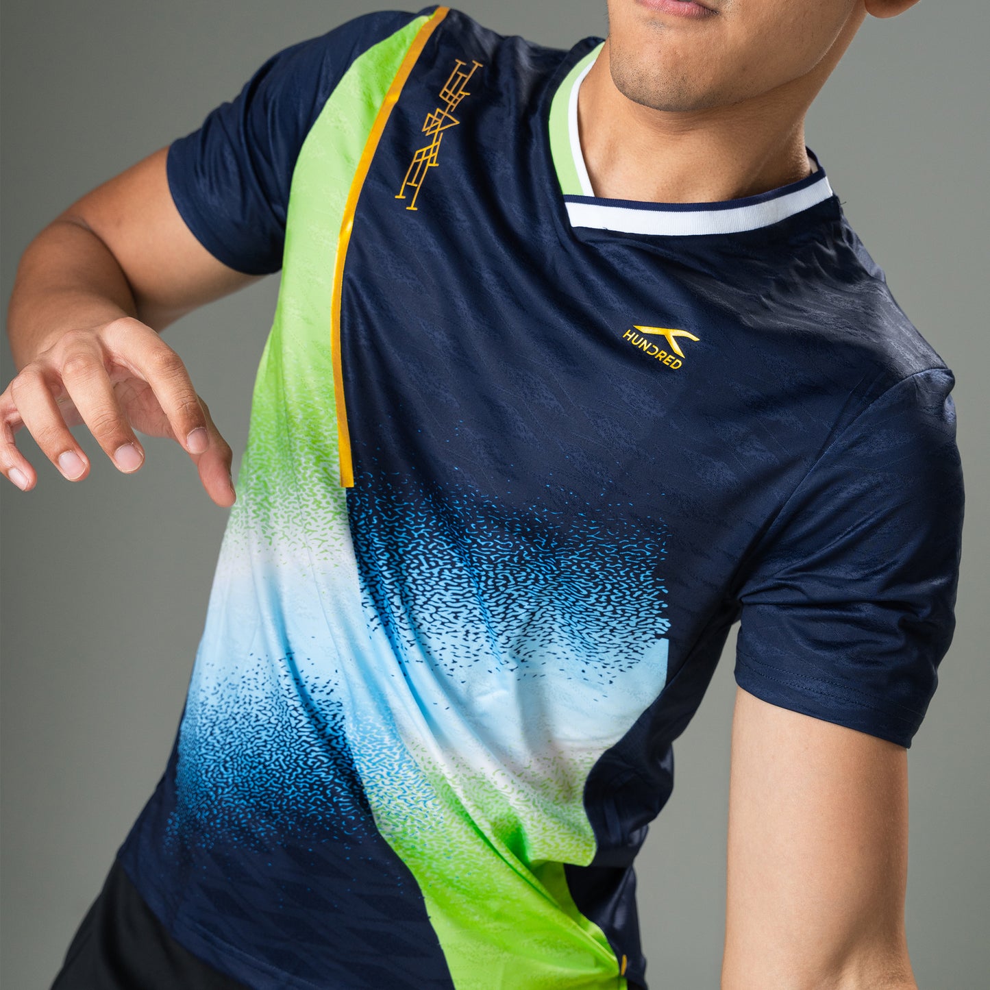 Hundred Men's VN T-shirt - Navy