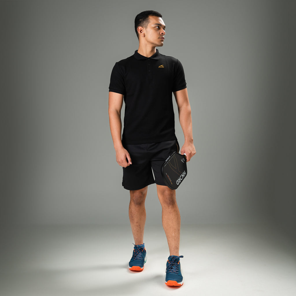 Hundred Men's Polo T-shirt - Black