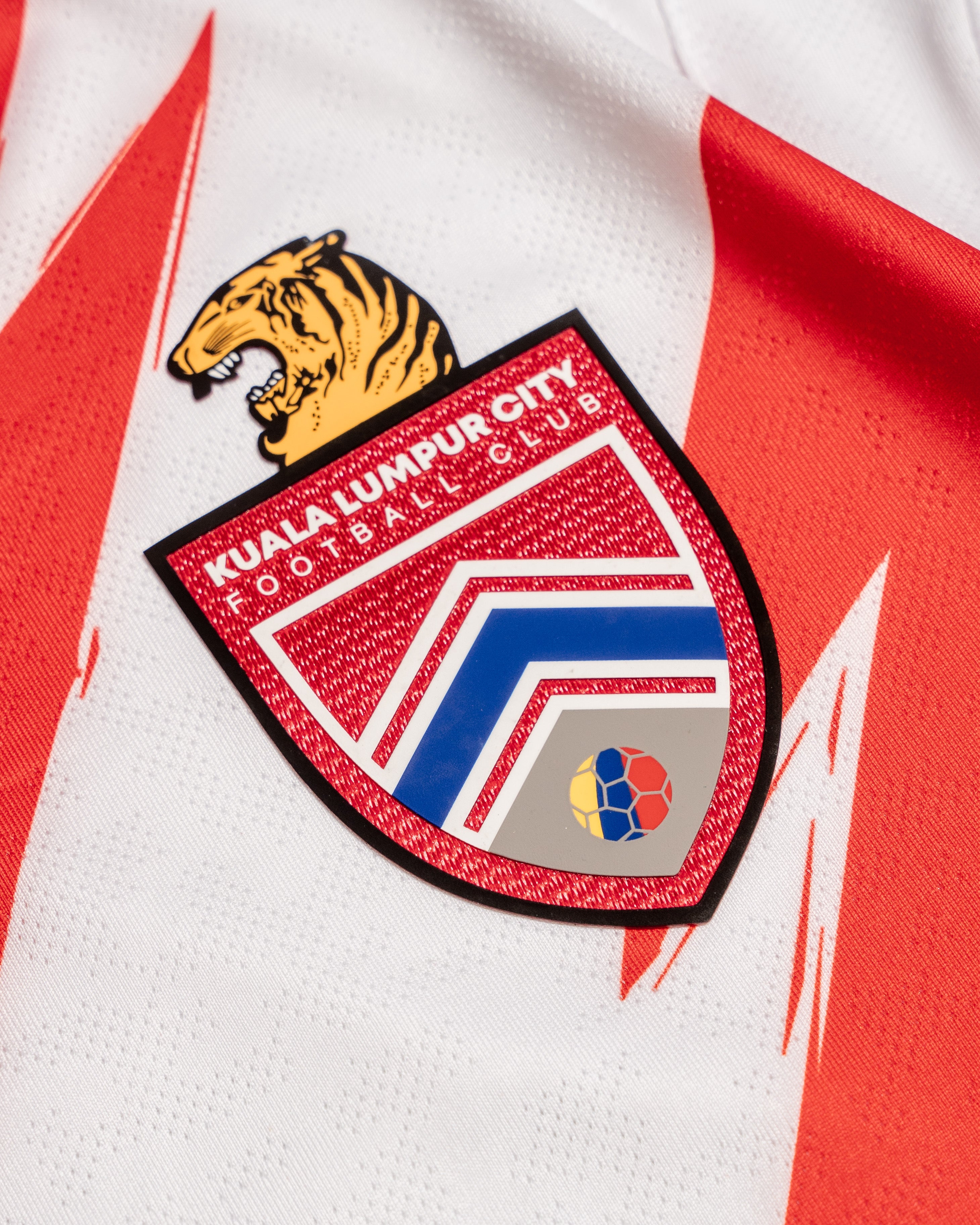 2024 KLCFC HOME JERSEY (RED/WHITE) - UBB Version